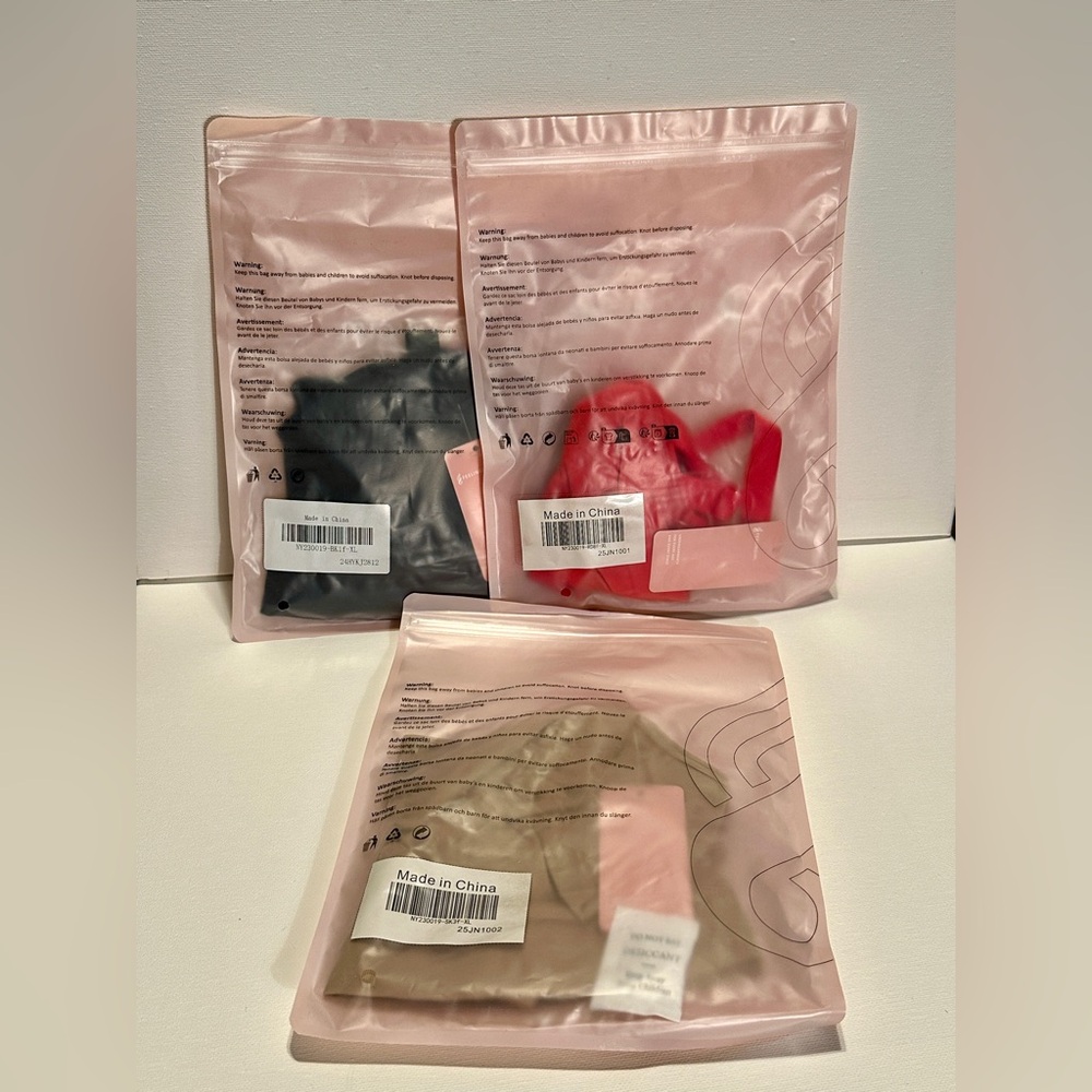 NWT Viral FEELINGIRL Smooth Seamless Wireless Bra Bundle 3 Bras! Size XL